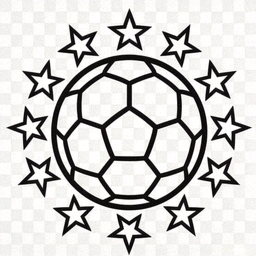 足球欧洲杯平台Logo标志